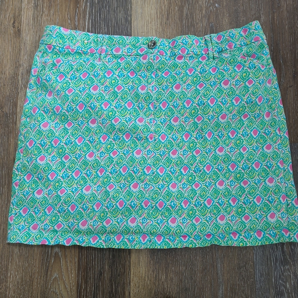 Charter Club Colorful Mini Skirt Womens Size 18